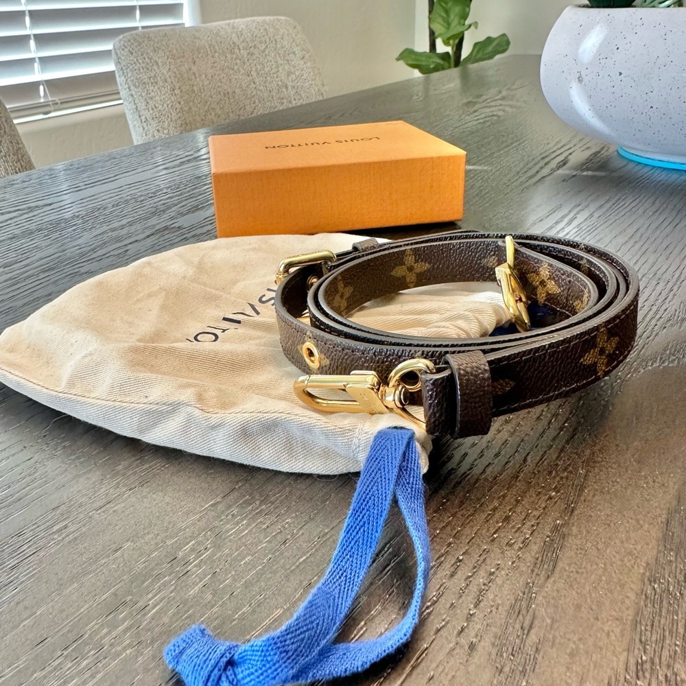 Louis Vuitton Monogram Leather Strap